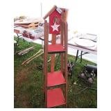 WOODEN 3 TIER STAND 50' TALL