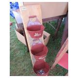 HIS HERS OURS BUCKETS WALL HANGER