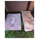 2 TIN SIGNS - OIL ADVERTISING, DUCK DYNASTY