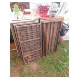 9 TYPE TRAYS-MIXED CONDITIONS-SOME OK SOME ROUGH