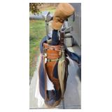 WILSON GOLF CLUBS,TAYLORMADE TITANIUM