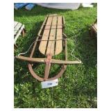 WOODEN RUNNER SLED 53'