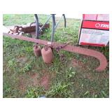 LARGE COTTON SCALE 5' LONG, 2 WEIGHTS