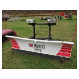 8' BLIZZARD STEEL STRAIGHT SNOWPLOW W/MOUNT&HARNES