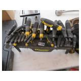 PARTIAL WHEELER T-HANDLE ALAN WRENCH SET