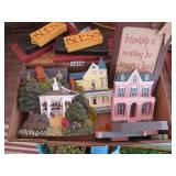 BXLT-WOODEN HOUSES,DECOR ETC