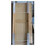 28' PINE DOOR SLAB IN CASING