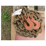 35' HALF INCH CHAIN - DOUBLE HOOKS