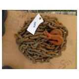 35' HALF INCH CHAIN - DOUBLE HOOKS