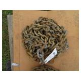 30' HALF INCH CHAIN - DOUBLE HOOKS
