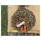 35' HALF INCH CHAIN - DOUBLE HOOKS