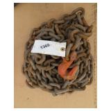 25' HALF INCH CHAIN - SINGLE HOOK