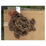 25' HALF INCH CHAIN - SINGLE HOOK