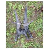 CAST IRON LEGS FOR SCHOOL DESK