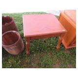 SQUARE SIDE TABLE 24'