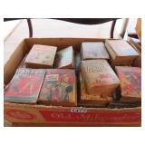 BOX & SHELF OF LITTLE BIG BOOKS