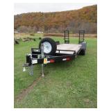 2012 BRI-MAR EQUIPMENT TRAILER 82' X 18'