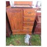 SMALL 5 DRAWER 1 DOOR WARDROBE 46'H