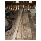 SMALL MISC, PILE OF LUMBER UPSTAIRS IN BARN