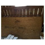 14 SHEETS OF 7/16 OSB UPSTAIRS IN BARN