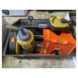 CHALK LINE, LEVELS, CHALK, 12VOLT TESTER