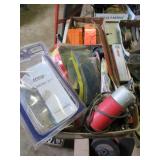 BXLT OF MISC FITTINGS NAILS ELETRICAL ANS SAFTEY