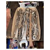 MISC LOT OF WRENCHES
