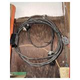 2 SHORT 220 EXTENSION CORDS