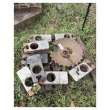 PALLET OF MISC. WEIGHTS