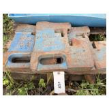 5 MATCHING SUITCASE WEIGHTS SOLD 5X MONEY