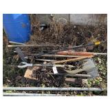 PILE OF MISC. HAND TOOLS