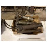 OLD GREASE GUNS AND OIL GUNS
