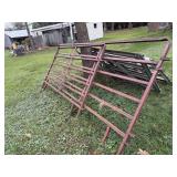 2 SQUARE TUBE GATES 93' AND 141'