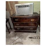 3 DRAWER OAK DRESSER