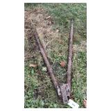 HOMEMADE TOW BAR w/  8 FOOT GATE