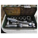 S&K 3/8 RATCHET AND SOCKETS