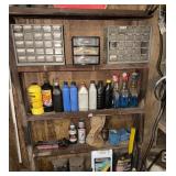 4 SHELVES OF MISC CONTENTS