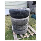 PALET OF 4 DODGE RIMS 17S