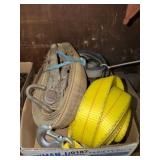 TOW STRAP, RATCHET STRAPS