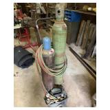 ACETYLENE TORCH SET W/ CART