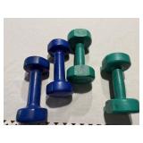 3# and 5# hand weights