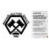 AUCTION TERMS