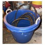 Pair of plastic buckets