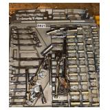 Assorted Crescent ratchets, sockets, wrenches