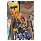 T-Bar driver set and screw drivers