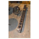 Wooden mold and bingo roller