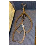 Two sets of ice tongs