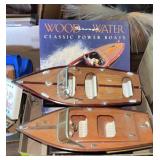 Wooden boat items