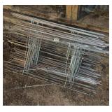 Metal sign stakes