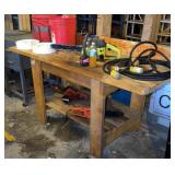 Wooden work bench 28x72x35**